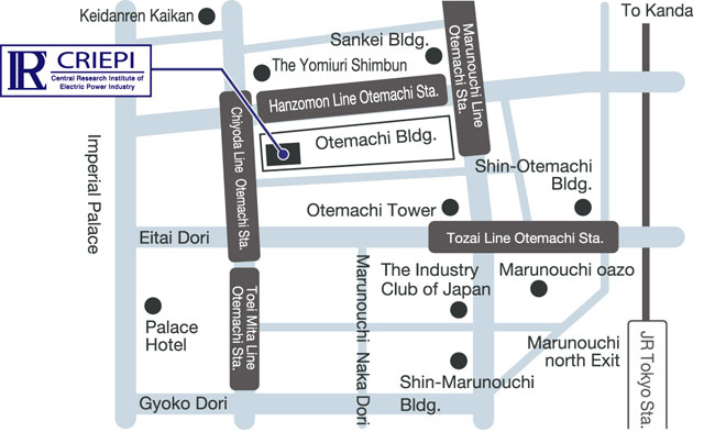 otemachi map