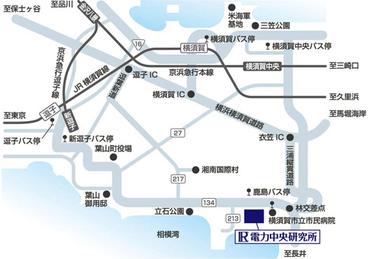 マップ横須賀地区
